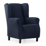 Κάλυμμα για Μπερζέρα Διπλής Ελαστικότητας Newhome Cora 03 Μπλε