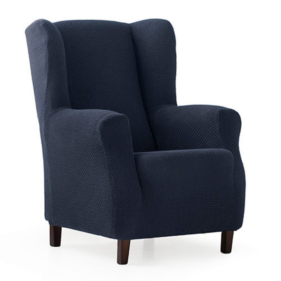 Κάλυμμα για Μπερζέρα Διπλής Ελαστικότητας Newhome Cora 03 Μπλε