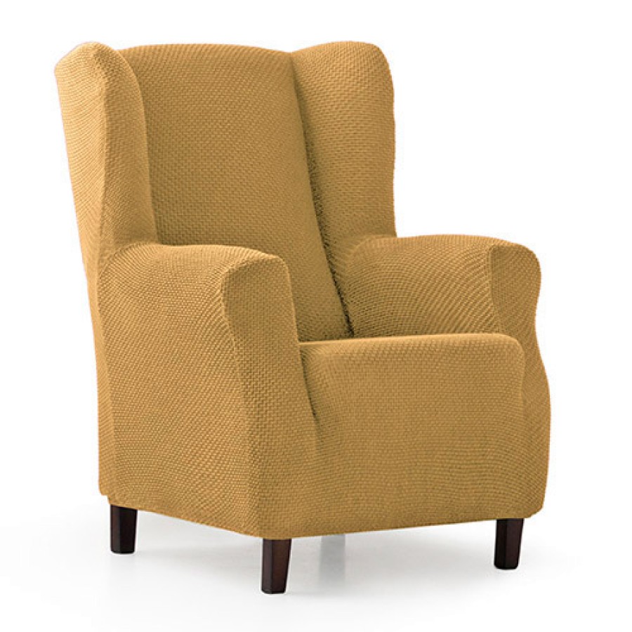 Κάλυμμα για Μπερζέρα Διπλής Ελαστικότητας Newhome Cora 05 κίτρινο