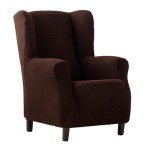 Κάλυμμα για Μπερζέρα Διπλής Ελαστικότητας Newhome Cora 07 καφέ