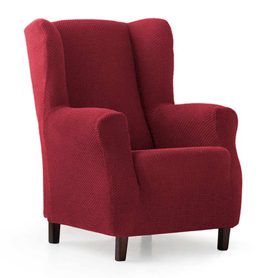 Κάλυμμα για Μπερζέρα Διπλής Ελαστικότητας Newhome Cora 08 κόκκινο