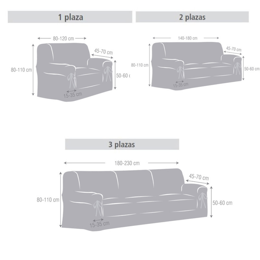 Κάλυμμα Αδιάβροχο για Πολυθρόνα Universal με δεσίματα Newhome Garona Protect 01 μπεζ
