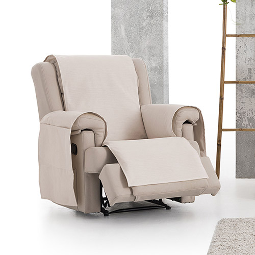 Κάλυμμα Αδιάβροχο Βαμβακερό για Πολυθρόνα Newhome Garona Protect Practica 01 μπεζ