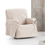 Κάλυμμα Αδιάβροχο για Πολυθρόνα Universal με δεσίματα Newhome Garona Protect 01 μπεζ