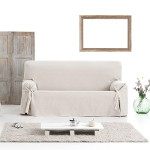 Κάλυμμα Αδιάβροχο για Διθέσιο Καναπέ Universal με δεσίματα Newhome Garona Protect 06 γκρι