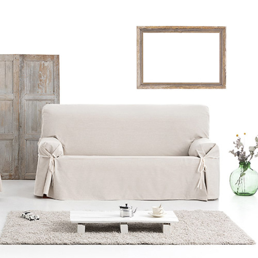 Κάλυμμα Αδιάβροχο για Τριθέσιο Καναπέ Universal με δεσίματα Newhome Garona Protect 06 γκρι