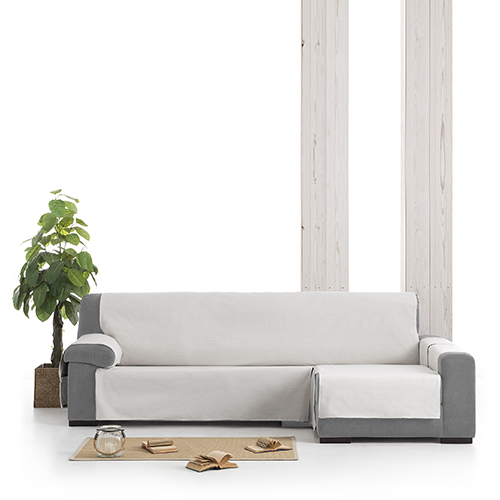 Κάλυμμα Αδιάβροχο Γωνιακού Καναπέ (240) με Δεξί Ανάκλιντρο Practica Newhome Garona Protect 06 γκρι