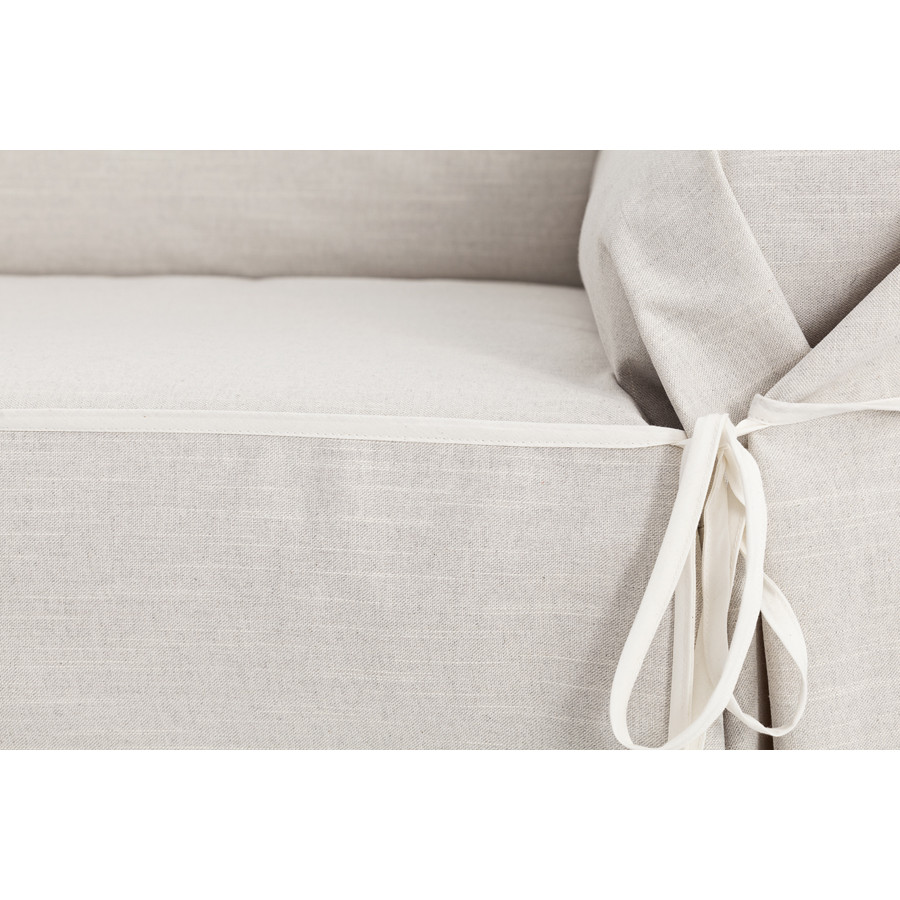 Κάλυμμα Αδιάβροχο για Πολυθρόνα Universal με δεσίματα Newhome Garona Protect 01 μπεζ