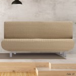 Κάλυμμα για Καναπέ-κρεβάτι Διπλής Ελαστικότητας Newhome Jaz 01 μπεζ