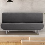 Κάλυμμα για Καναπέ-κρεβάτι Διπλής Ελαστικότητας Newhome Jaz 16 ανθρακί