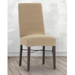 Κάλυμμα καρέκλας (σετ 2 τεμάχια) διπλής ελαστικότητας Newhome Jaz 01 μπεζ