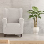 Κάλυμμα για Μπερζέρα Διπλής Ελαστικότητας Newhome Jaz 00 εκρού