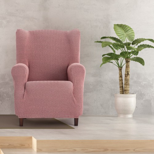 Κάλυμμα για Μπερζέρα Διπλής Ελαστικότητας Newhome Jaz 02 ροζ