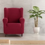 Κάλυμμα για Μπερζέρα Διπλής Ελαστικότητας Newhome Jaz 08 μπορντό