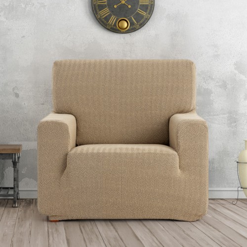 Κάλυμμα για Πολυθρόνα Διπλής Ελαστικότητας Newhome Jaz 01 μπεζ