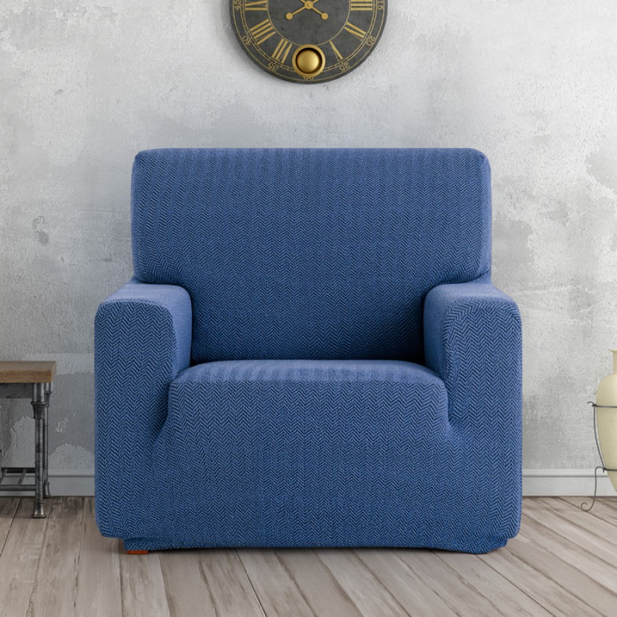 Κάλυμμα για Πολυθρόνα Διπλής Ελαστικότητας Newhome Jaz 03 μπλε
