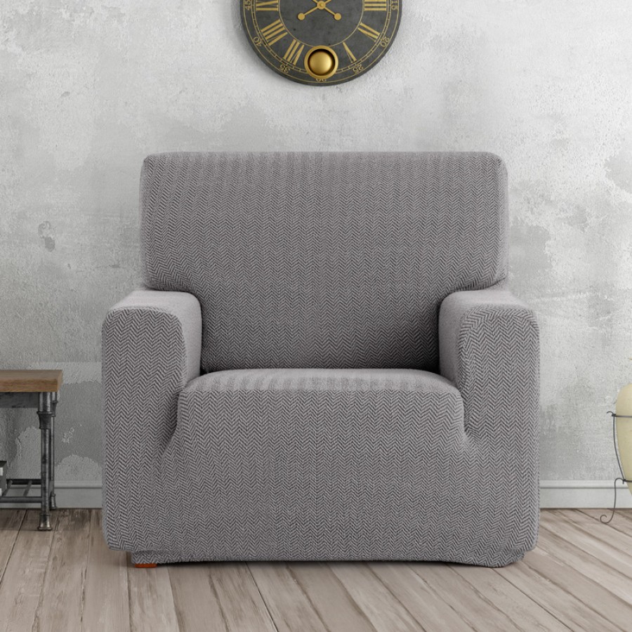 Κάλυμμα για Πολυθρόνα Διπλής Ελαστικότητας Newhome Jaz 06 γκρι