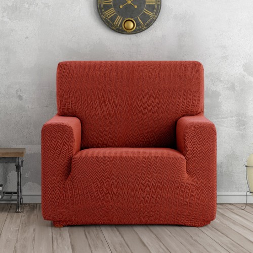 Κάλυμμα για Πολυθρόνα Διπλής Ελαστικότητας Newhome Jaz 09 κεραμιδί