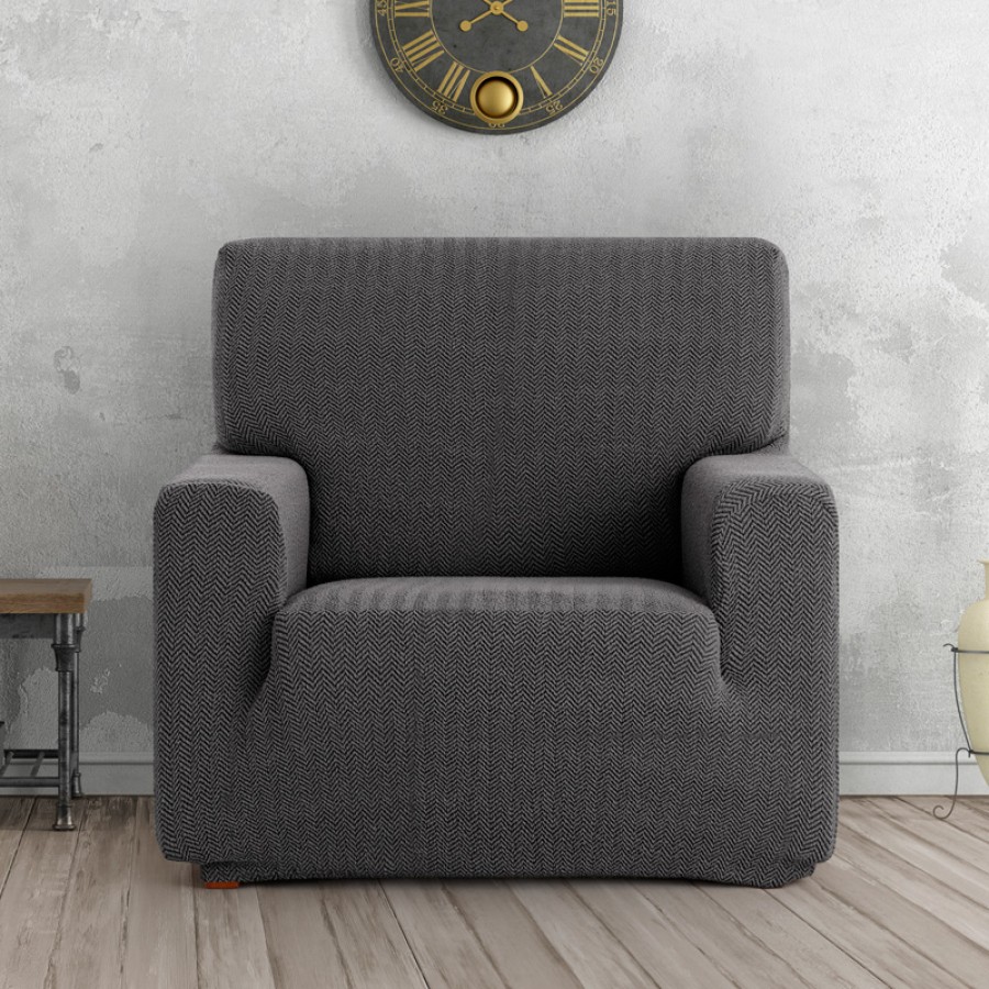 Κάλυμμα για Πολυθρόνα Διπλής Ελαστικότητας Newhome Jaz 16 ανθρακί