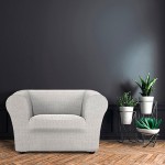 Κάλυμμα για Πολυθρόνα τύπου Chesterfield-Klippan Διπλής Ελαστικότητας Newhome Jaz 00 εκρού