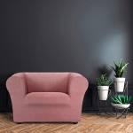 Κάλυμμα για Πολυθρόνα τύπου Chesterfield-Klippan Διπλής Ελαστικότητας Newhome Jaz 02 ροζ