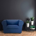 Κάλυμμα για Πολυθρόνα τύπου Chesterfield-Klippan Διπλής Ελαστικότητας Newhome Jaz 03 μπλε
