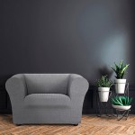Κάλυμμα για Πολυθρόνα τύπου Chesterfield-Klippan Διπλής Ελαστικότητας Newhome Jaz 06 γκρι