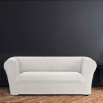 Κάλυμμα για Τριθέσιο καναπέ τύπου Chesterfield-Klippan Διπλής Ελαστικότητας Newhome Jaz 00 εκρού