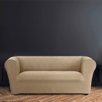 Κάλυμμα για Τριθέσιο καναπέ τύπου Chesterfield-Klippan Διπλής Ελαστικότητας Newhome Jaz 01 μπεζ