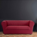Κάλυμμα για Τριθέσιο καναπέ τύπου Chesterfield-Klippan Διπλής Ελαστικότητας Newhome Jaz 08 μπορντό
