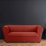 Κάλυμμα για Τριθέσιο καναπέ τύπου Chesterfield-Klippan Διπλής Ελαστικότητας Newhome Jaz 09 κεραμιδί