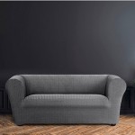 Κάλυμμα για Τριθέσιο καναπέ τύπου Chesterfield-Klippan Διπλής Ελαστικότητας Newhome Jaz 16 ανθρακί