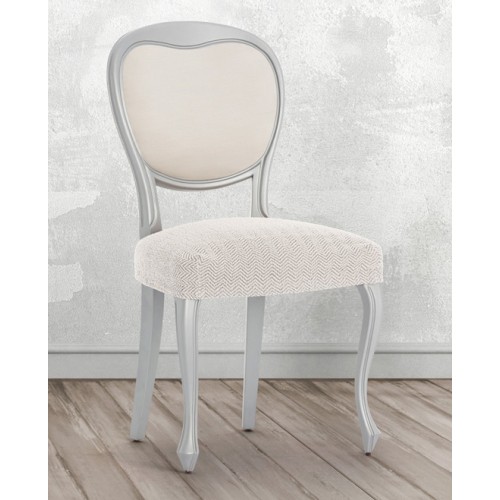 Kάλυμμα για κάθισμα καρέκλας (σετ 2 τεμάχια) NEWHOME Jaz 00 εκρού