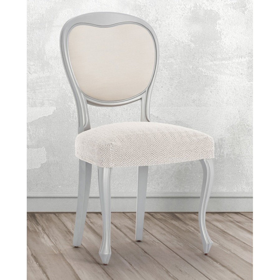 Kάλυμμα για κάθισμα καρέκλας (σετ 2 τεμάχια) NEWHOME Jaz 00 εκρού