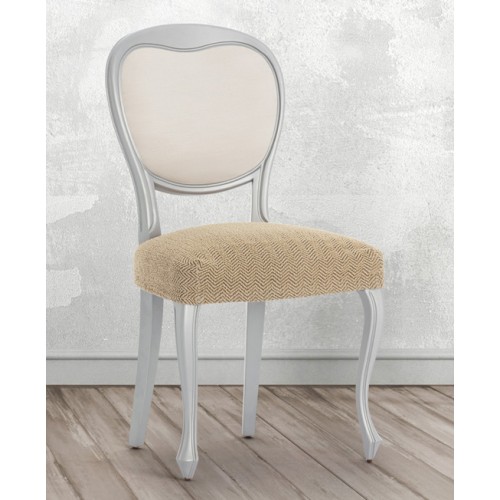 Kάλυμμα για κάθισμα καρέκλας (σετ 2 τεμάχια) NEWHOME Jaz 01 μπεζ