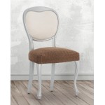 Kάλυμμα για κάθισμα καρέκλας (σετ 2 τεμάχια) NEWHOME Jaz 07 καφέ