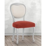 Kάλυμμα για κάθισμα καρέκλας (σετ 2 τεμάχια) NEWHOME Jaz 09 κεραμιδί