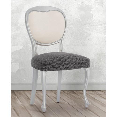 Kάλυμμα για κάθισμα καρέκλας (σετ 2 τεμάχια) NEWHOME Jaz 16 ανθρακί