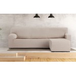 Κάλυμμα γωνιακού καναπέ (250-360) με δεξί ανάκλιντρο με κοντό μπράτσο Newhome Jaz 11 άμμος