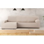 Κάλυμμα γωνιακού καναπέ (250-360) με αριστερό ανάκλιντρο και μακρύ μπράτσο Newhome Jaz 11 άμμος
