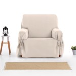 Κάλυμμα για Πολυθρόνα Universal με δεσίματα Newhome Levante 01 Μπεζ