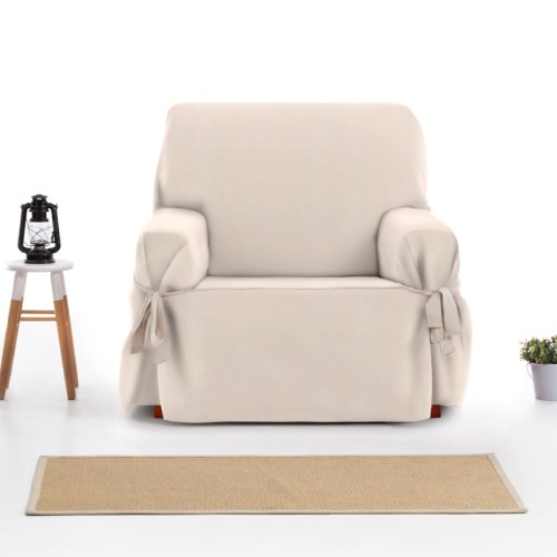 Κάλυμμα για Πολυθρόνα Universal με δεσίματα Newhome Levante 01 Μπεζ