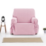 Κάλυμμα για Πολυθρόνα Universal με δεσίματα Newhome Levante 02 Ροζ