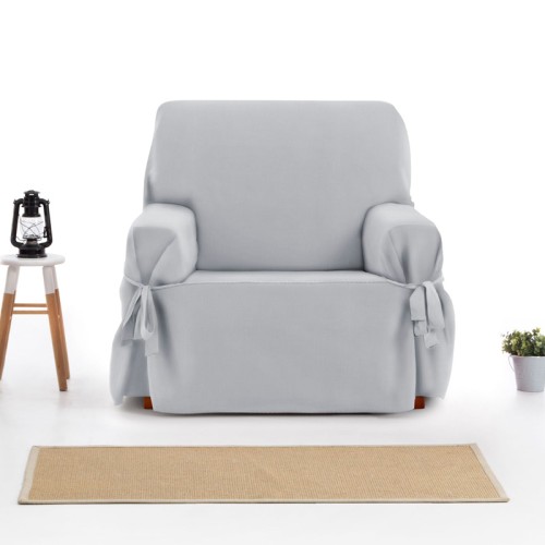 Κάλυμμα για Πολυθρόνα Universal με δεσίματα Newhome Levante 06 Γκρι