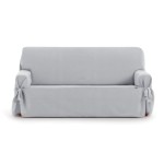 Κάλυμμα για Διθέσιο Καναπέ Universal με δεσίματα Newhome Levante 06 Γκρι