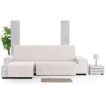Κάλυμμα Γωνιακού Καναπέ (290) με αριστερό ανάκλιντρο Practica Newhome Levante 00 λευκό