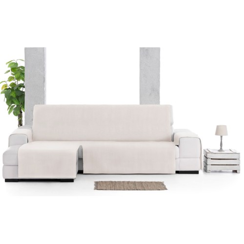 Κάλυμμα Γωνιακού Καναπέ (240) με αριστερό ανάκλιντρο Practica Newhome Levante 00 λευκό
