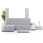 Κάλυμμα Γωνιακού Καναπέ (290) με αριστερό ανάκλιντρο Practica Newhome Levante 06 γκρι