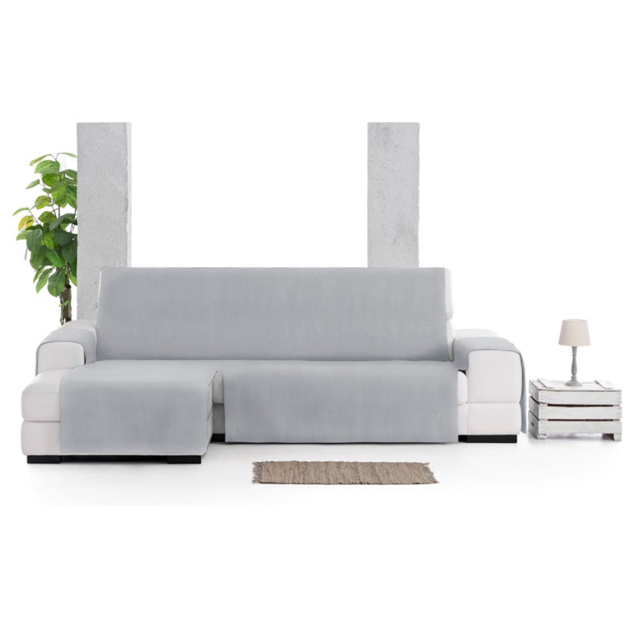 Κάλυμμα Γωνιακού Καναπέ (290) με αριστερό ανάκλιντρο Practica Newhome Levante 06 γκρι