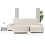 Κάλυμμα Γωνιακού Καναπέ (290) με δεξί ανάκλιντρο Practica Newhome Levante 01 μπεζ